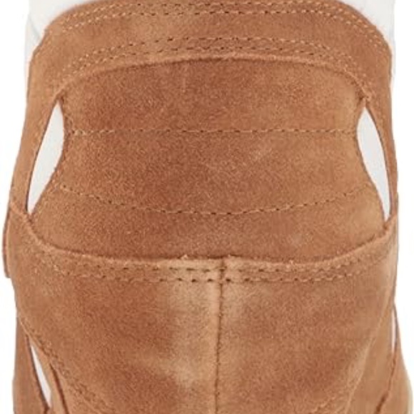 ASH Women's Bowie Sneaker size 9 fit like 8.5 wedge heel brown and white - Picture 6 of 7